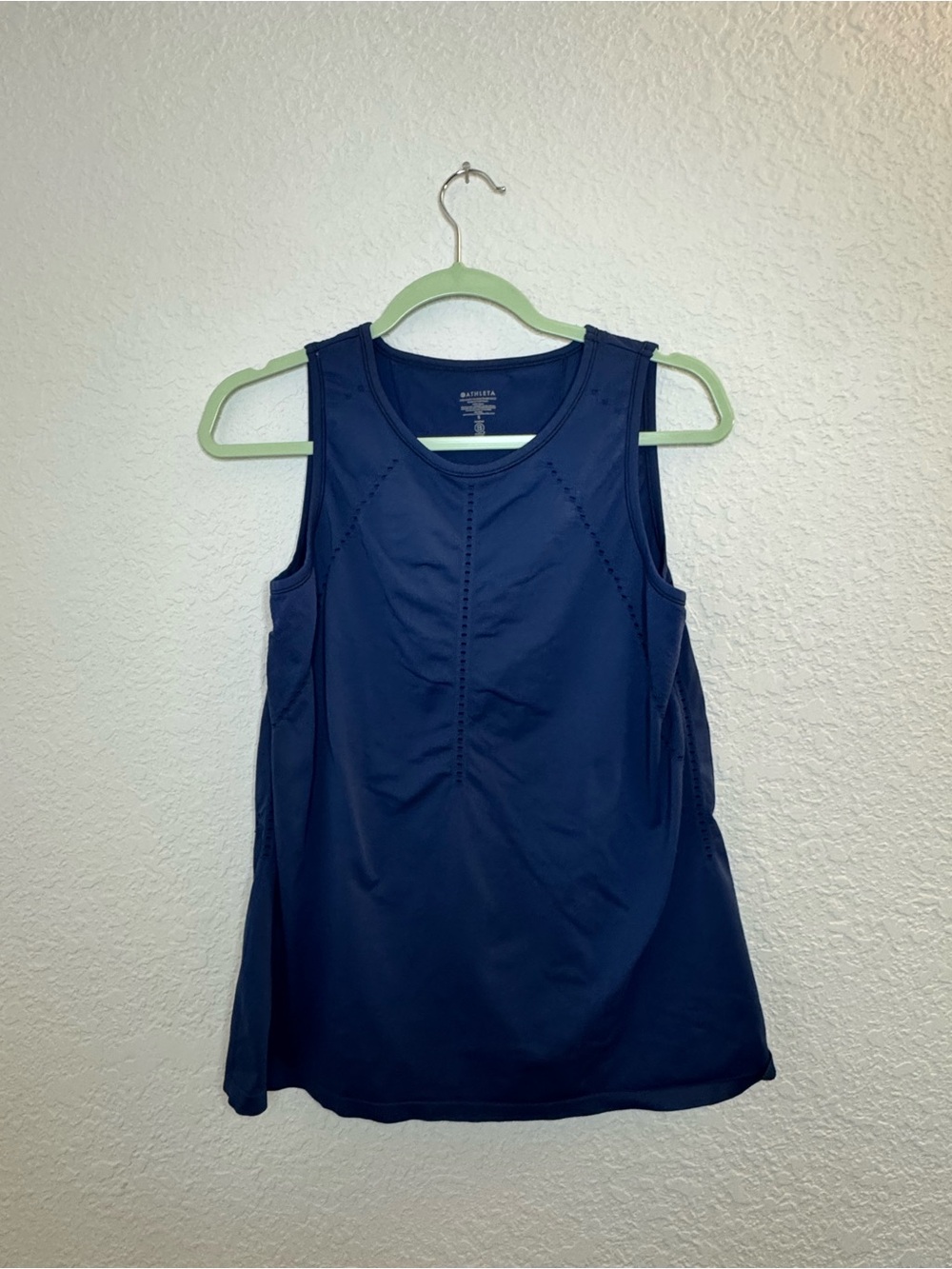 Athleta Deep Navy Scoop Neck Performance Tank